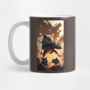 Action Cat Mug